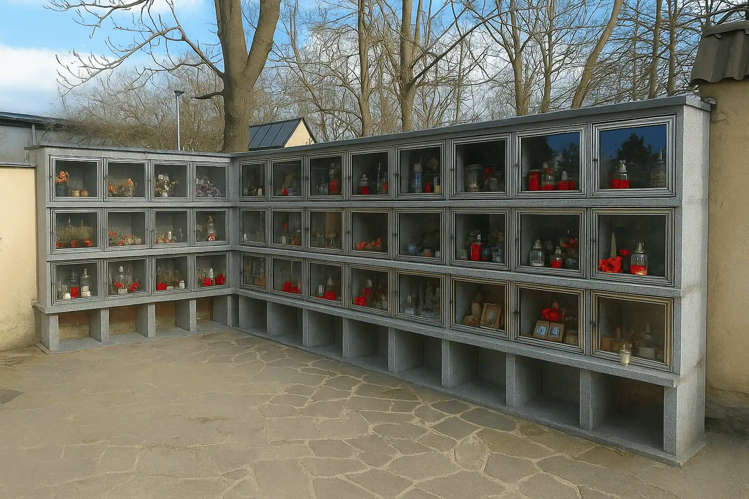 Kolumbárium Ledce u Plzně - Hřbitov